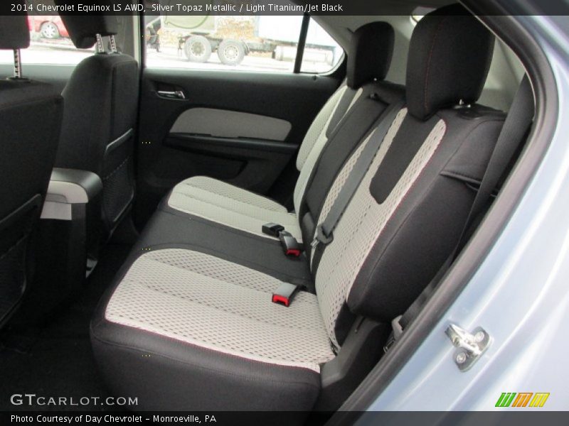 Silver Topaz Metallic / Light Titanium/Jet Black 2014 Chevrolet Equinox LS AWD