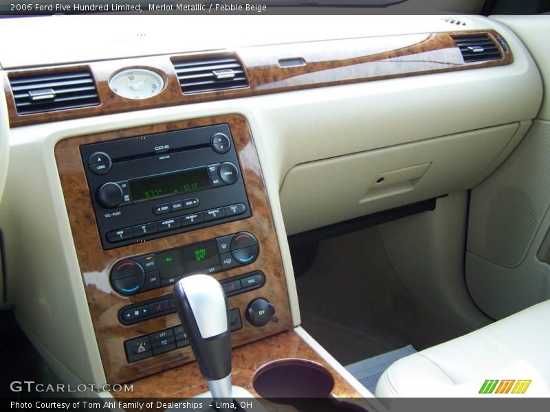 Merlot Metallic / Pebble Beige 2006 Ford Five Hundred Limited
