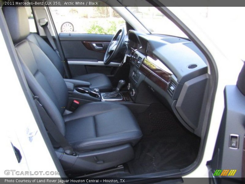 Arctic White / Black 2011 Mercedes-Benz GLK 350