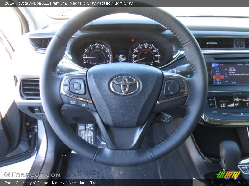 Magnetic Gray Metallic / Light Gray 2014 Toyota Avalon XLE Premium