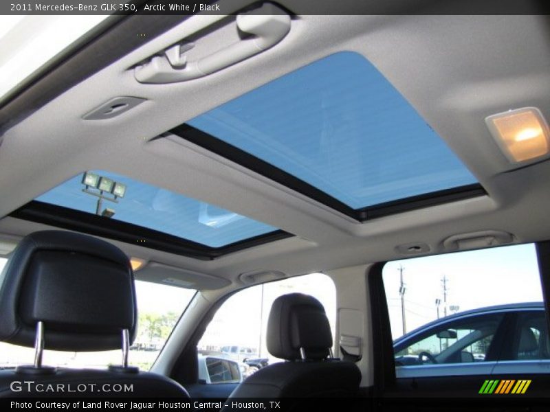 Arctic White / Black 2011 Mercedes-Benz GLK 350