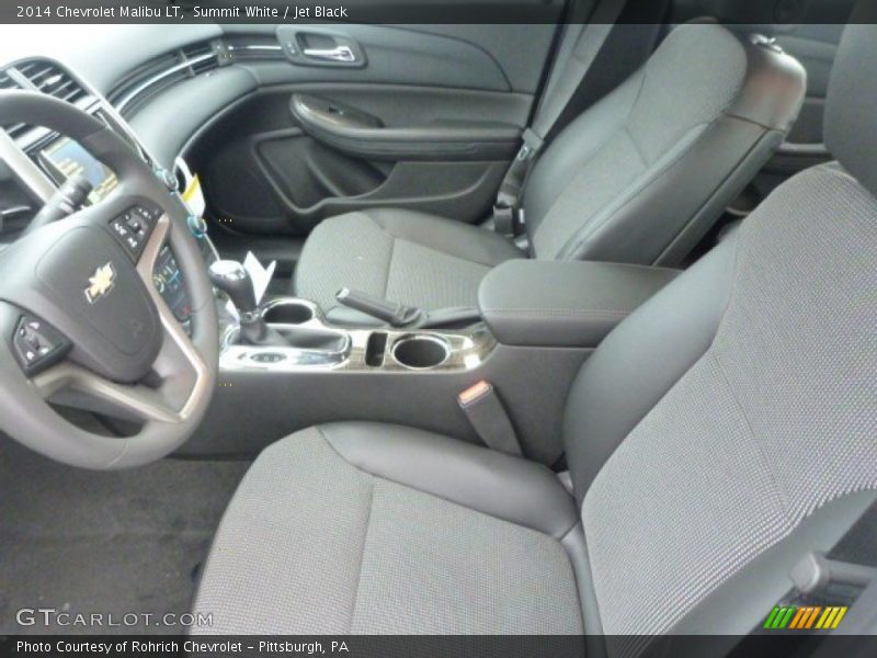 Summit White / Jet Black 2014 Chevrolet Malibu LT