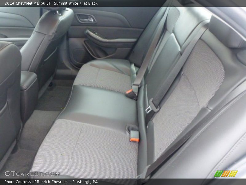 Summit White / Jet Black 2014 Chevrolet Malibu LT