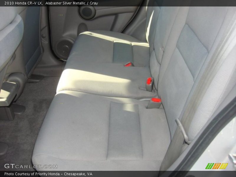 Alabaster Silver Metallic / Gray 2010 Honda CR-V LX