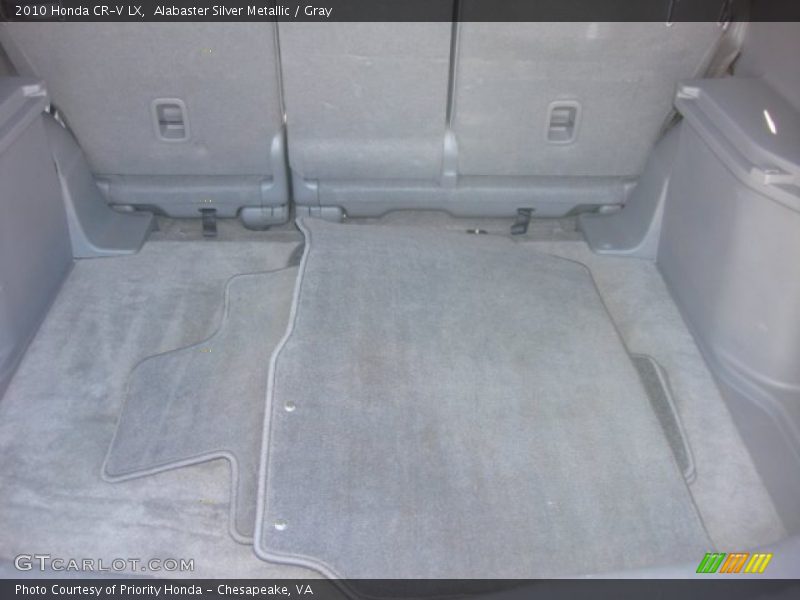 Alabaster Silver Metallic / Gray 2010 Honda CR-V LX