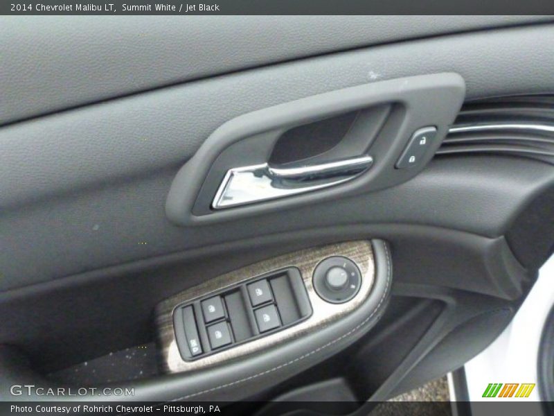 Summit White / Jet Black 2014 Chevrolet Malibu LT