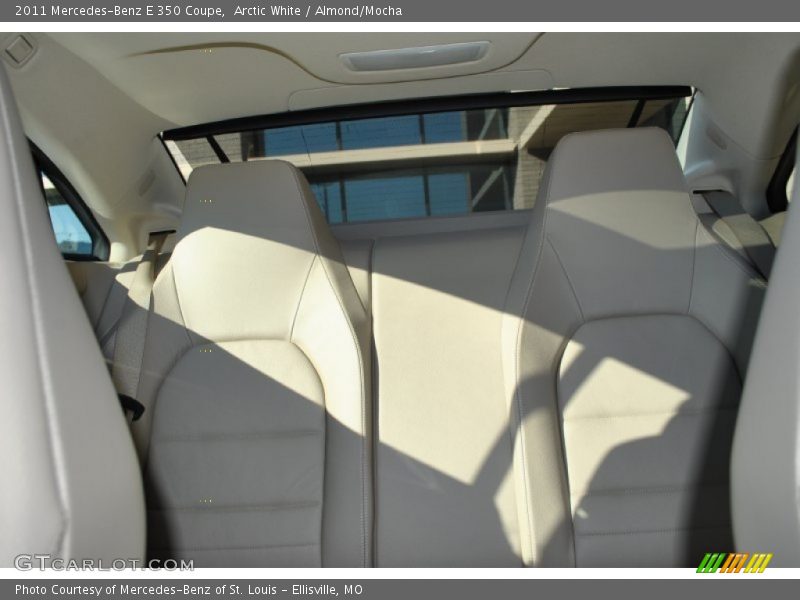 Arctic White / Almond/Mocha 2011 Mercedes-Benz E 350 Coupe