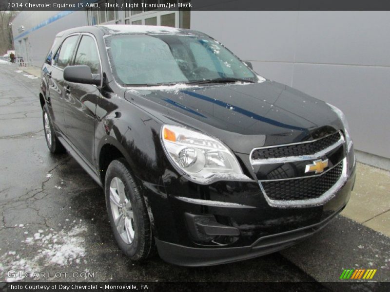 Black / Light Titanium/Jet Black 2014 Chevrolet Equinox LS AWD