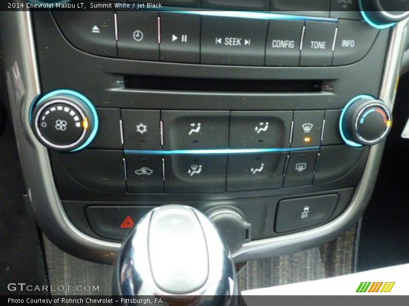 Summit White / Jet Black 2014 Chevrolet Malibu LT