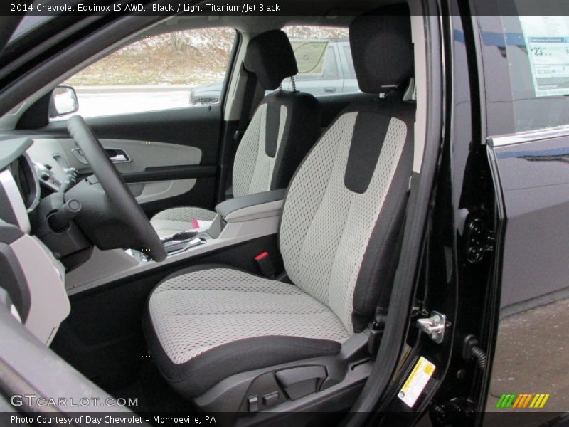 Black / Light Titanium/Jet Black 2014 Chevrolet Equinox LS AWD