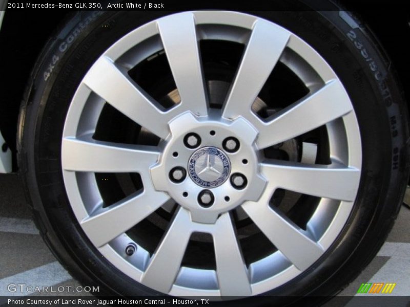 Arctic White / Black 2011 Mercedes-Benz GLK 350