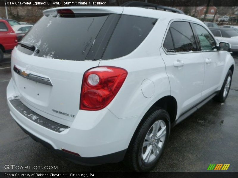 Summit White / Jet Black 2014 Chevrolet Equinox LT AWD