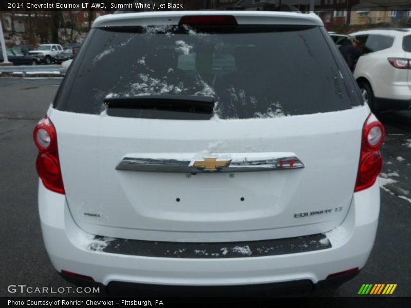 Summit White / Jet Black 2014 Chevrolet Equinox LT AWD