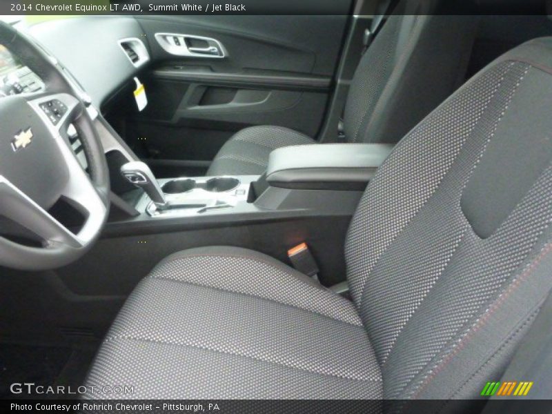 Summit White / Jet Black 2014 Chevrolet Equinox LT AWD