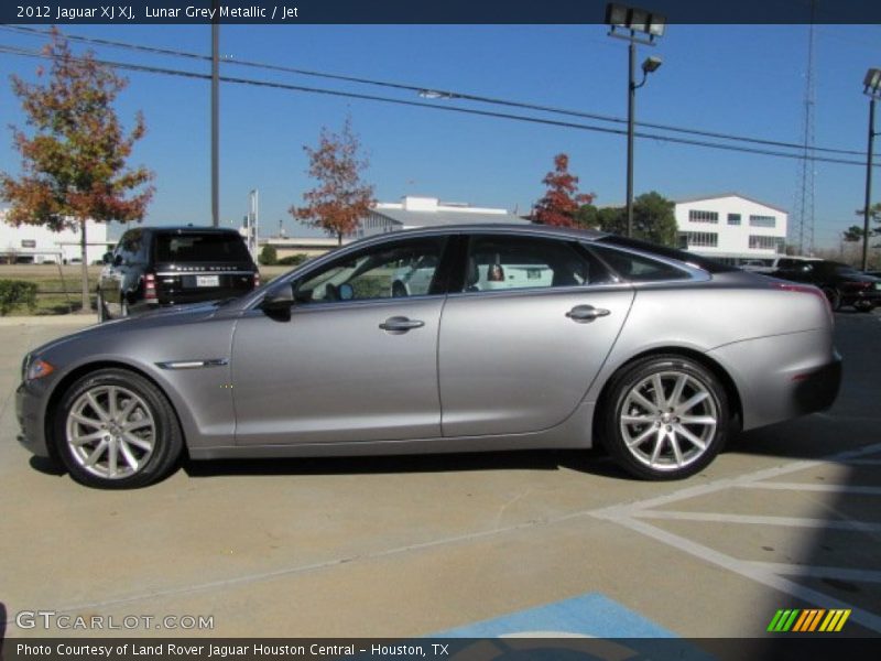 Lunar Grey Metallic / Jet 2012 Jaguar XJ XJ