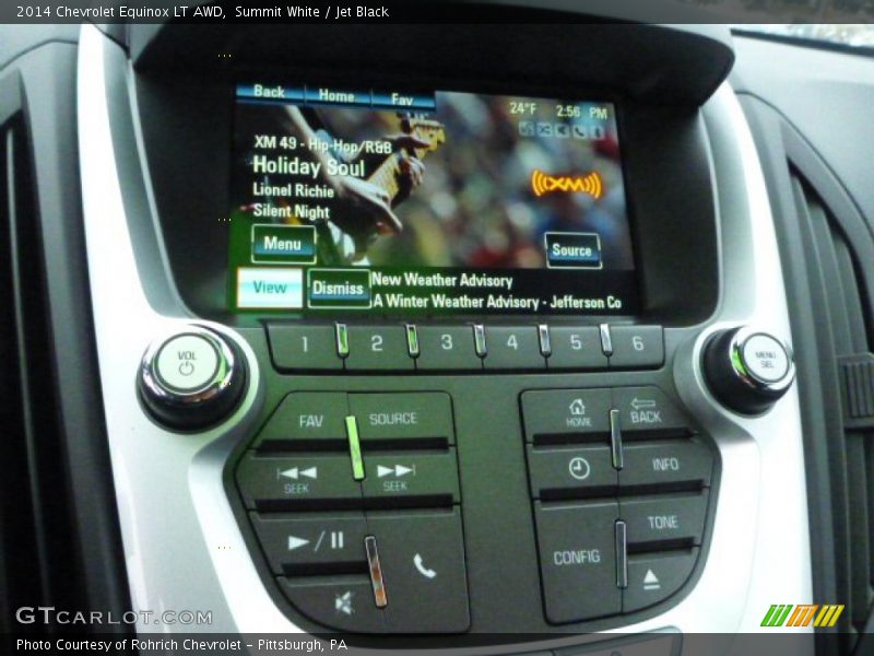 Summit White / Jet Black 2014 Chevrolet Equinox LT AWD
