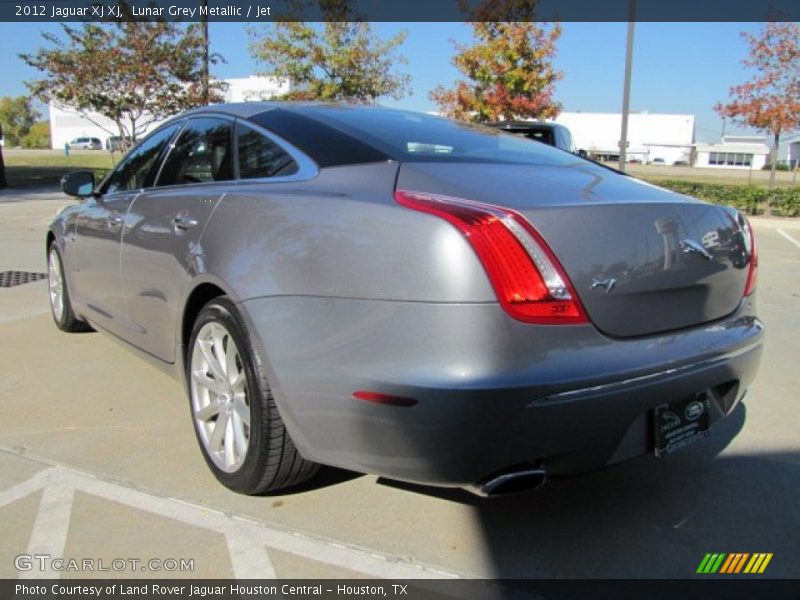 Lunar Grey Metallic / Jet 2012 Jaguar XJ XJ