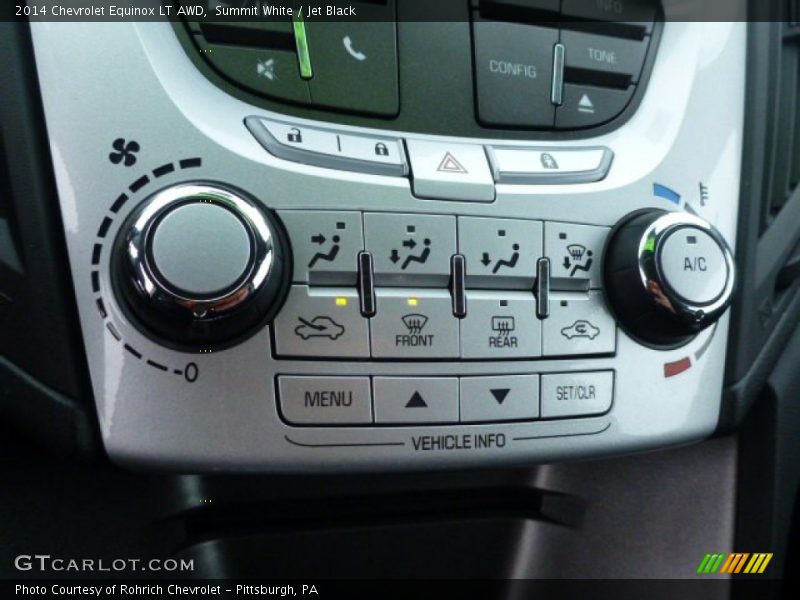 Summit White / Jet Black 2014 Chevrolet Equinox LT AWD
