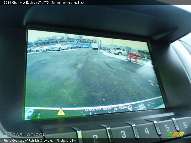 Summit White / Jet Black 2014 Chevrolet Equinox LT AWD