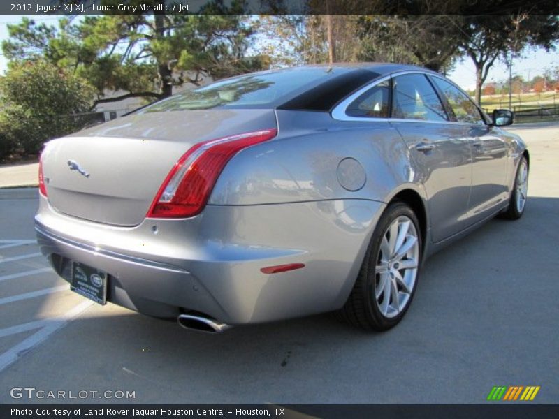 Lunar Grey Metallic / Jet 2012 Jaguar XJ XJ