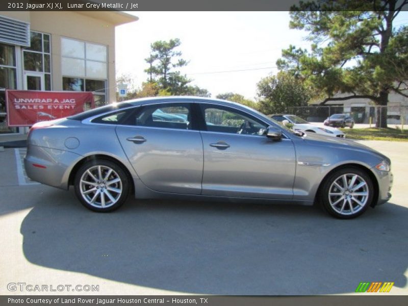 Lunar Grey Metallic / Jet 2012 Jaguar XJ XJ