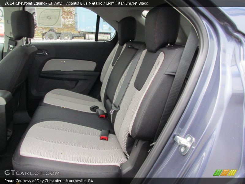 Atlantis Blue Metallic / Light Titanium/Jet Black 2014 Chevrolet Equinox LT AWD