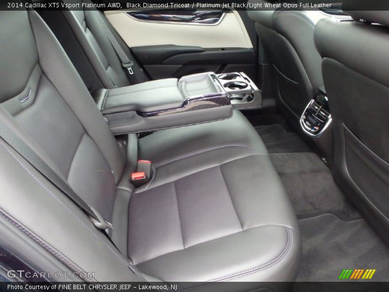 Black Diamond Tricoat / Platinum Jet Black/Light Wheat Opus Full Leather 2014 Cadillac XTS Vsport Platinum AWD