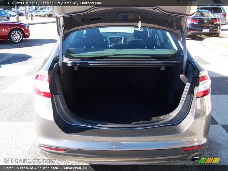 Sterling Gray Metallic / Charcoal Black 2013 Ford Fusion SE