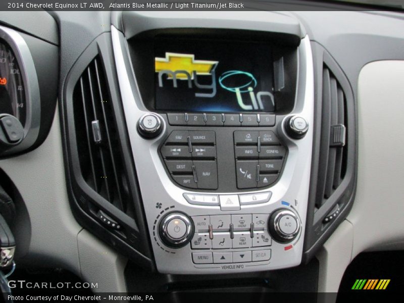 Atlantis Blue Metallic / Light Titanium/Jet Black 2014 Chevrolet Equinox LT AWD