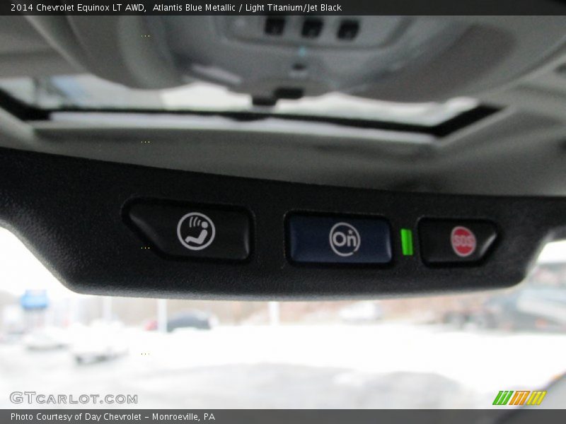 Atlantis Blue Metallic / Light Titanium/Jet Black 2014 Chevrolet Equinox LT AWD