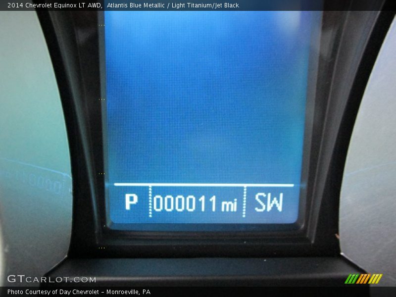 Atlantis Blue Metallic / Light Titanium/Jet Black 2014 Chevrolet Equinox LT AWD