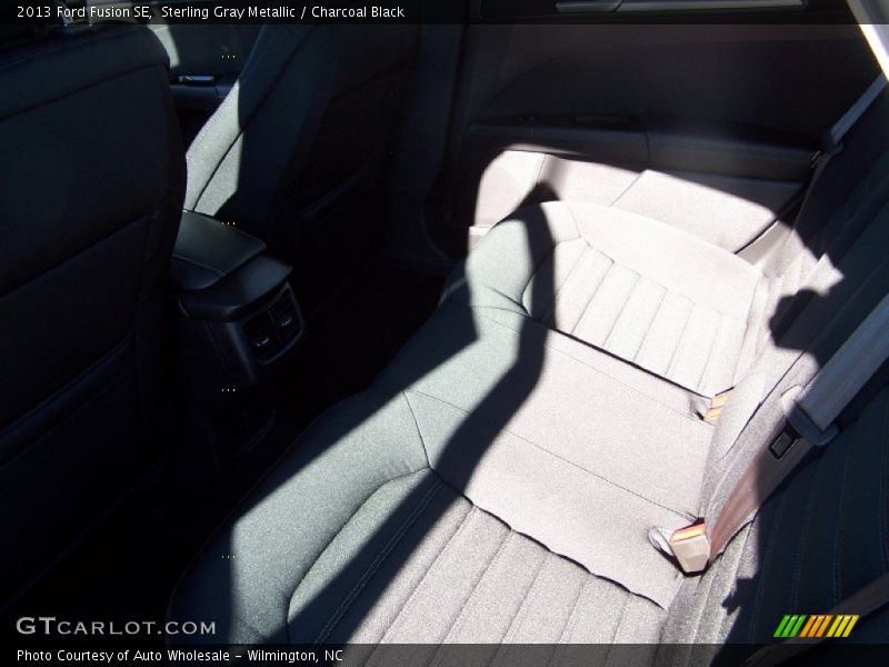 Sterling Gray Metallic / Charcoal Black 2013 Ford Fusion SE