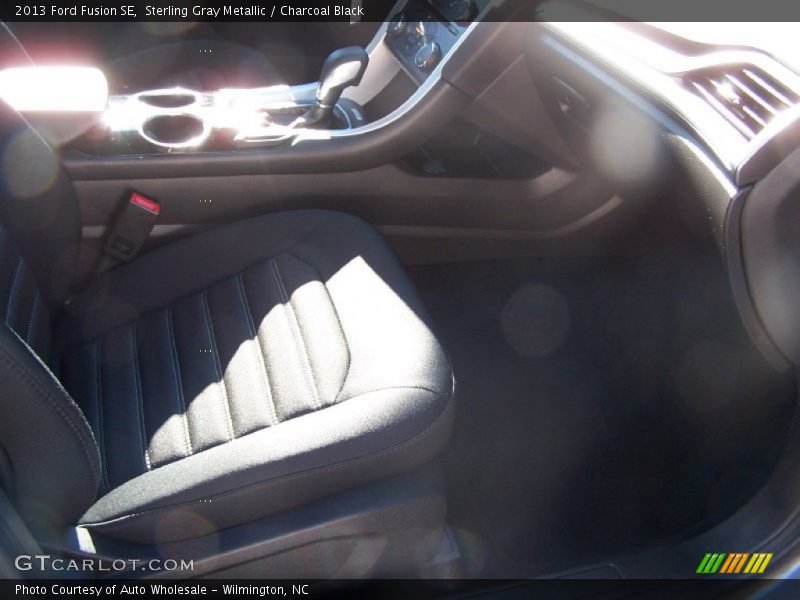 Sterling Gray Metallic / Charcoal Black 2013 Ford Fusion SE