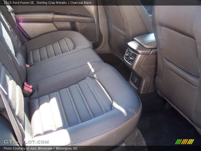 Sterling Gray Metallic / Charcoal Black 2013 Ford Fusion SE
