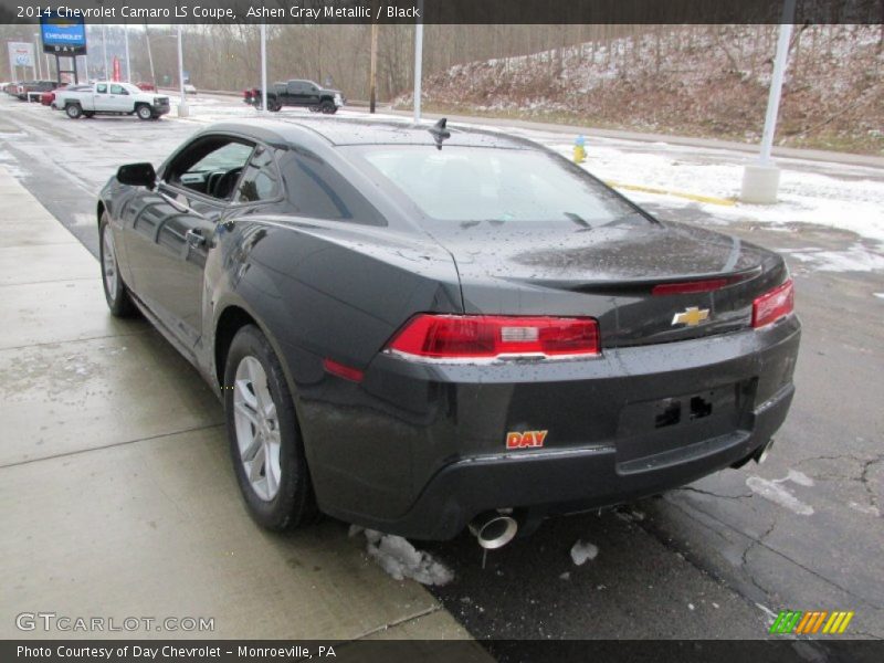 Ashen Gray Metallic / Black 2014 Chevrolet Camaro LS Coupe