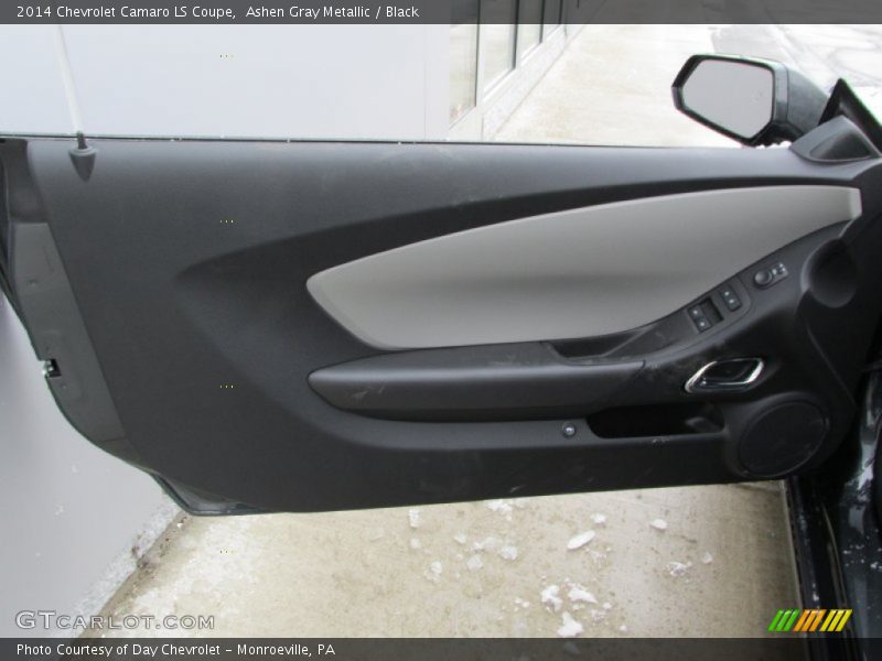 Ashen Gray Metallic / Black 2014 Chevrolet Camaro LS Coupe