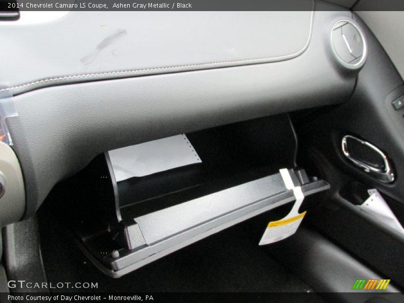 Ashen Gray Metallic / Black 2014 Chevrolet Camaro LS Coupe