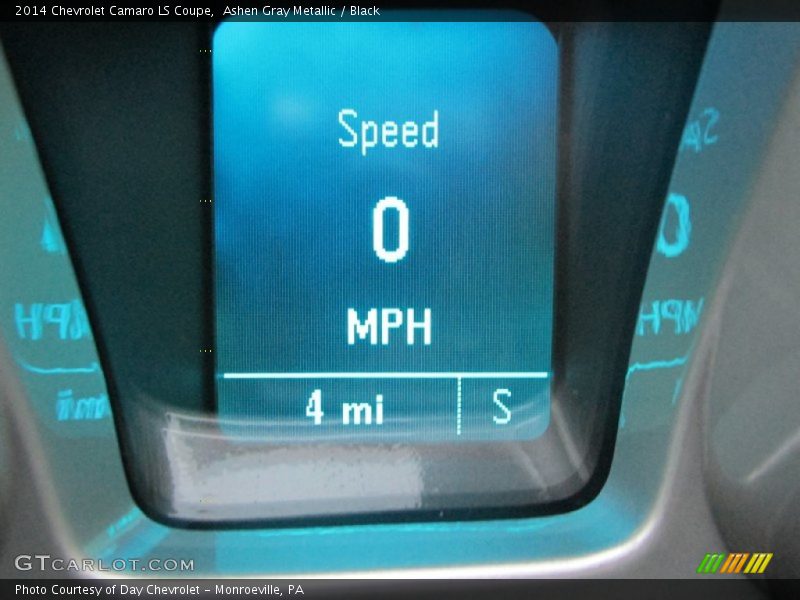 Ashen Gray Metallic / Black 2014 Chevrolet Camaro LS Coupe