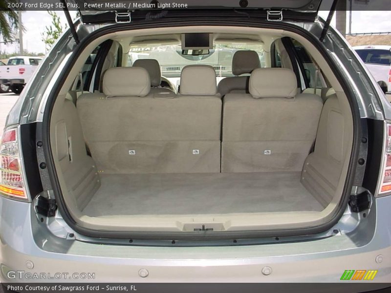 Pewter Metallic / Medium Light Stone 2007 Ford Edge SEL Plus