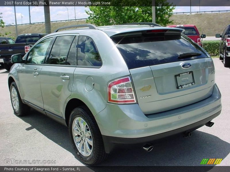 Pewter Metallic / Medium Light Stone 2007 Ford Edge SEL Plus
