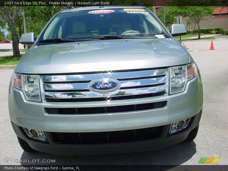 Pewter Metallic / Medium Light Stone 2007 Ford Edge SEL Plus