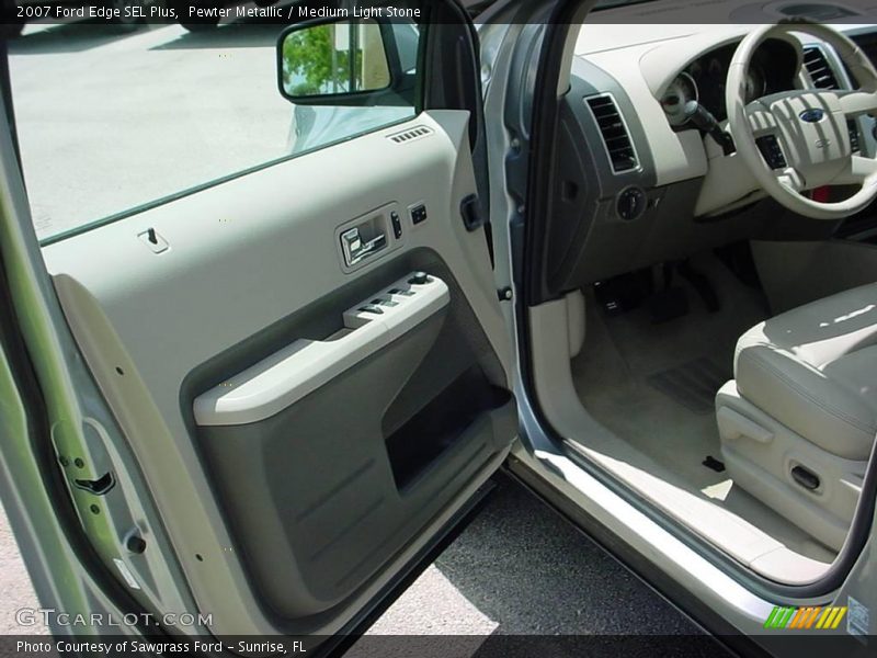 Pewter Metallic / Medium Light Stone 2007 Ford Edge SEL Plus