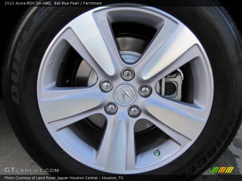 Bali Blue Pearl / Parchment 2013 Acura MDX SH-AWD