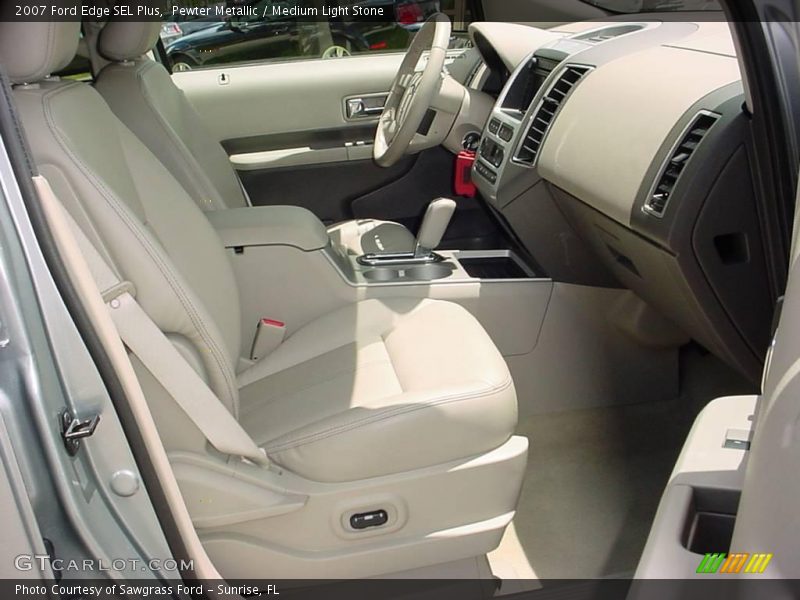 Pewter Metallic / Medium Light Stone 2007 Ford Edge SEL Plus