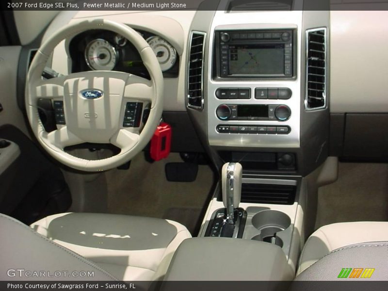 Pewter Metallic / Medium Light Stone 2007 Ford Edge SEL Plus