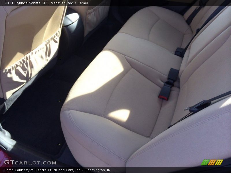 Venetian Red / Camel 2011 Hyundai Sonata GLS