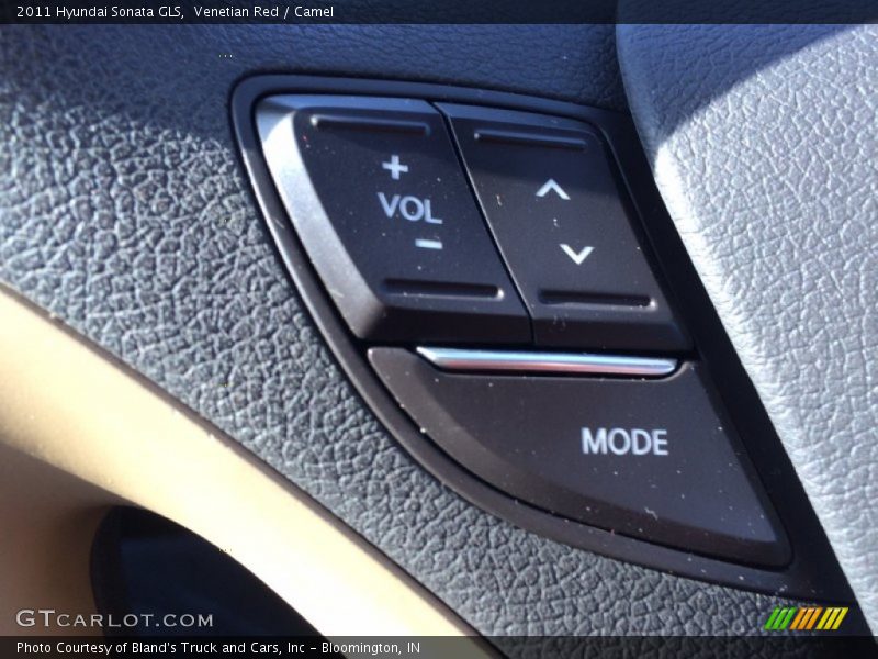 Venetian Red / Camel 2011 Hyundai Sonata GLS