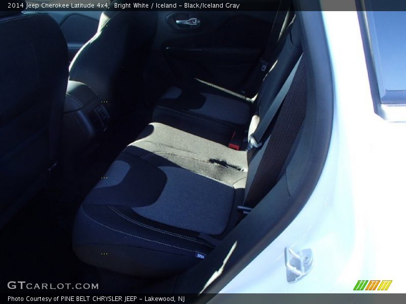 Bright White / Iceland - Black/Iceland Gray 2014 Jeep Cherokee Latitude 4x4