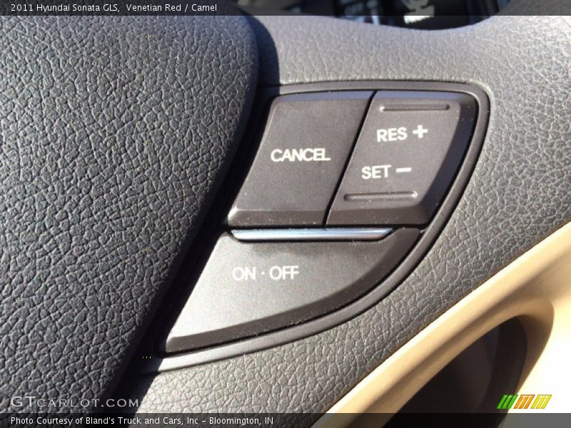 Venetian Red / Camel 2011 Hyundai Sonata GLS