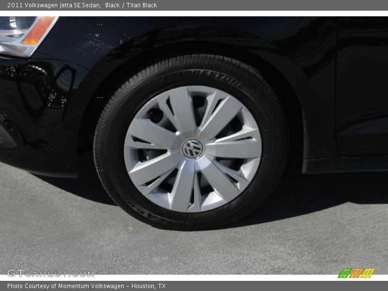 Black / Titan Black 2011 Volkswagen Jetta SE Sedan